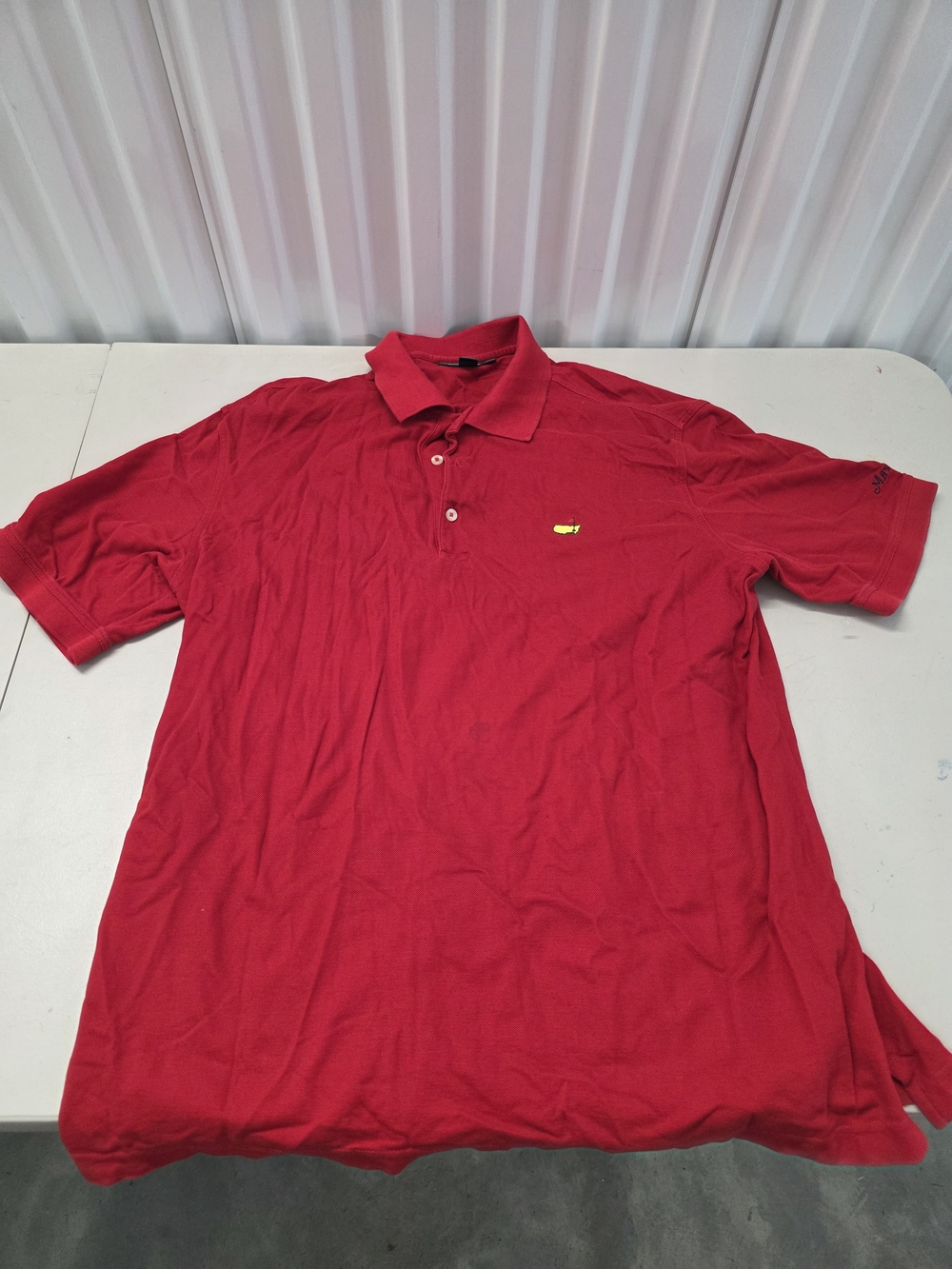 Masters Collection Red Polo Shirt Men's Size XL